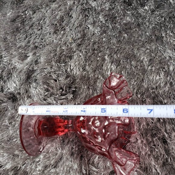 Light pink ruffled top candy dish - Picture 3 of 4